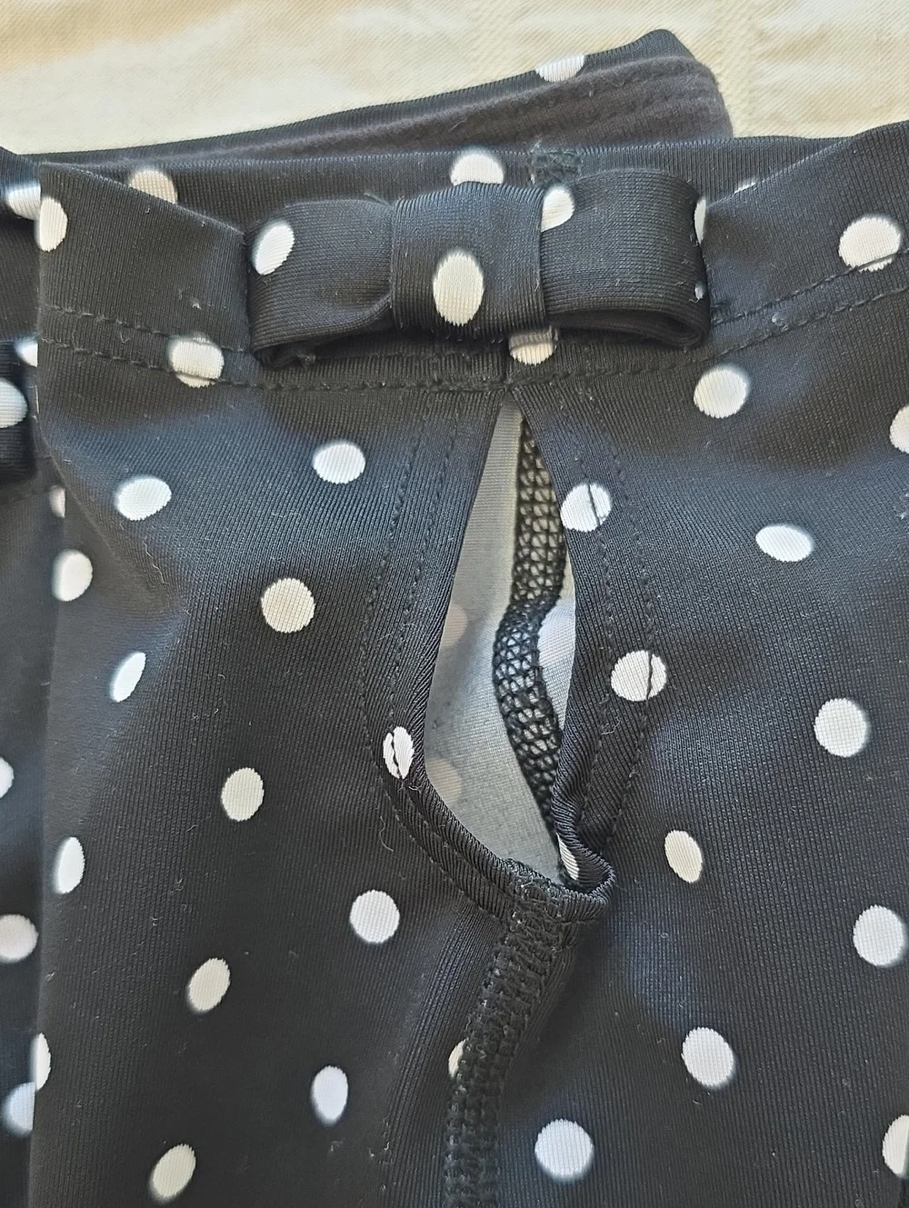 Beyond Yoga x Kate Spade Polka Dot Bow Leggings Women's XS